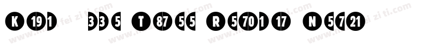 Katlynne Three Regular Neg字体转换